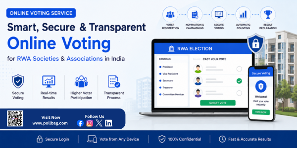 Online Voting Service for RWA Elections in India | Pollbag