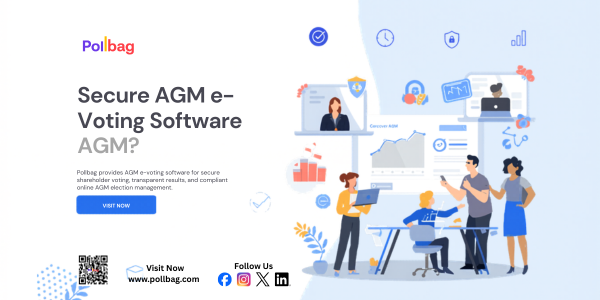 AGM e-Voting Software for Secure Voting | Pollbag